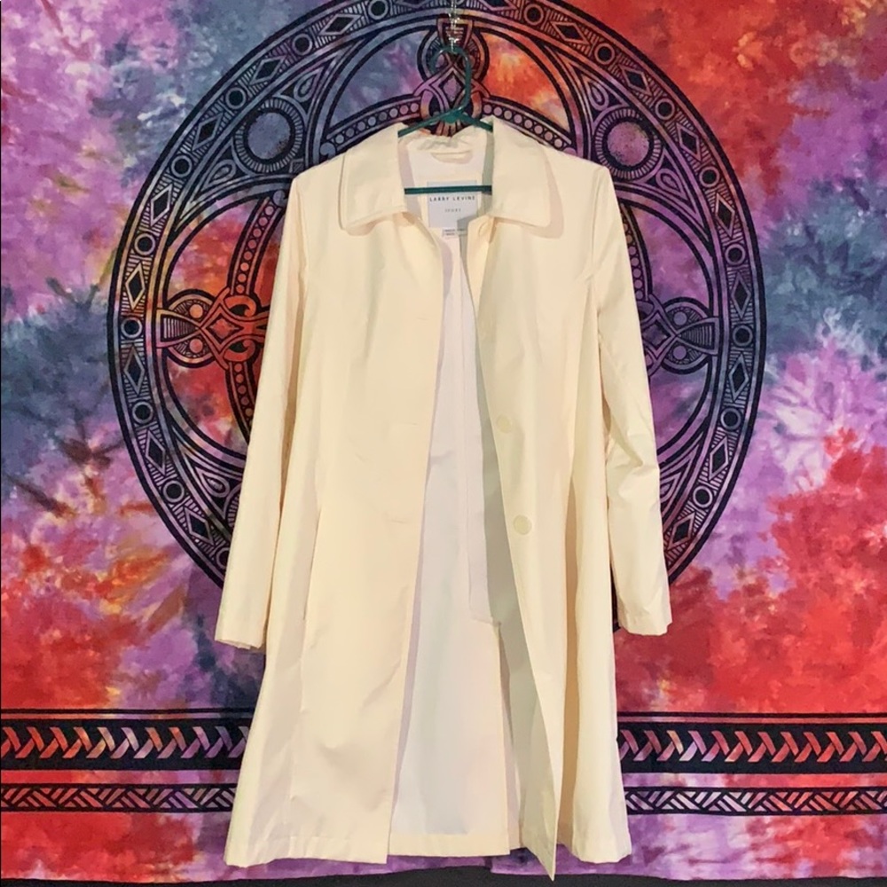 Larry Levine rain pea coat